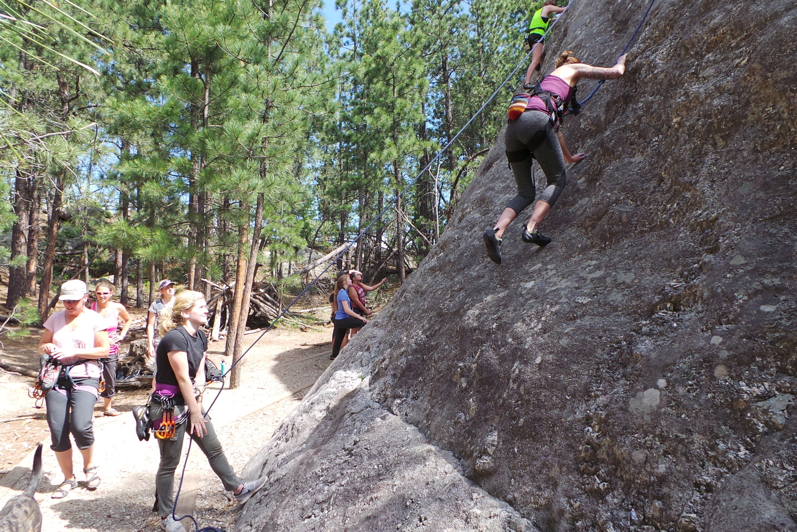 Black Hills Rock Climbing